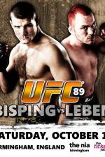Watch UFC 89: Bisping v Leben 123movieshub