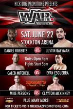 Watch Nick Diaz presents WAR MMA 1 123movieshub