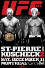 Watch UFC 124 St-Pierre vs Koscheck  2 123movieshub
