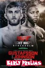 Watch UFC on Fox 14 Gustafsson vs Johnson Early Prelims 123movieshub