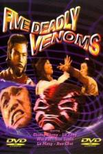 Watch The Five Deadly Venoms 123movieshub