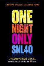 Watch Saturday Night Live 40th Anniversary Special 123movieshub