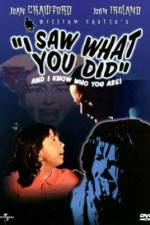 Watch I Saw What You Did 123movieshub