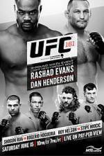 Watch UFC 161: Evans vs Henderson 123movieshub
