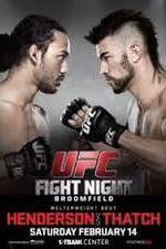 Watch UFC Fight Night 60 Henderson vs Thatch 123movieshub