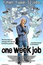 Watch One Week Job 123movieshub