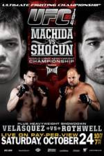 Watch UFC 104 MACHIDA v SHOGUN 123movieshub