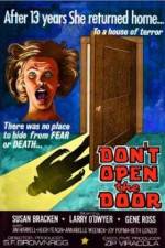 Watch Dont Open the Door 123movieshub