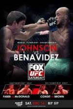 Watch UFC On Fox Johnson vs Benavidez II 123movieshub