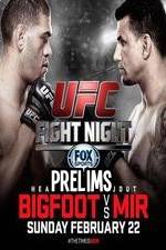 Watch UFC Fight Night 61 Bigfoot vs Mir Prelims 123movieshub