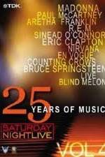 Watch Saturday Night Live 25 Years of Music Vol 4 123movieshub