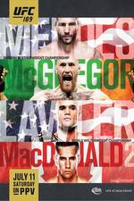 Watch UFC 189 Mendes vs. McGregor 123movieshub