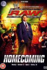 Watch WWE Raw Homecoming 123movieshub
