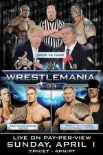 Watch WrestleMania 23 123movieshub