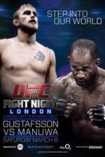 Watch UFC Fight Night 38 Gustafsson vs Manuwa 123movieshub