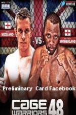 Watch Cage Warriors 48 Preliminary Card Facebook 123movieshub