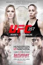 Watch UFC 157  Rousey vs Carmouche 123movieshub