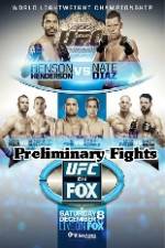 Watch UFC On Fox Henderson vs Diaz Preliminary Fights 123movieshub