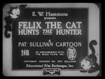 Watch Felix the Cat Hunts the Hunter (Short 1926) 123movieshub