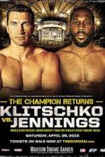 Watch HBO Wladimir Klitschko vs Bryant Jennings 123movieshub