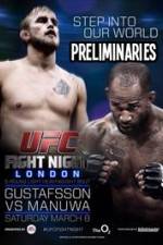 Watch UFC Fight Night 38: Gustafsson vs. Manuwa Preliminaries 123movieshub