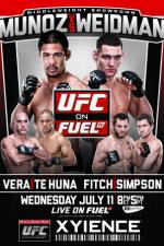 Watch UFC on FUEL 4: Munoz vs. Weidman 123movieshub