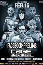 Watch Cage Warriors 64 Facebook Preliminary Fights 123movieshub