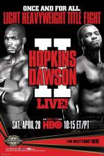 Watch Boxing Light Heavyweight Hopkins vs Dawson II 123movieshub