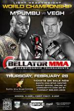 Watch Bellator 91 Christian MPumbu vs. Attila Vegh 123movieshub