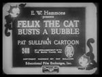 Watch Felix the Cat Busts a Bubble (Short 1926) 123movieshub