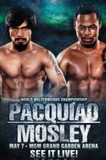 Watch WBO Boxing Manny Pacquiao vs Shane Mosley 123movieshub