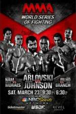 Watch World Series of Fighting 2 Arlovski vs Johnson 123movieshub