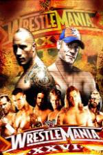 Watch WrestleMania XXVI 123movieshub