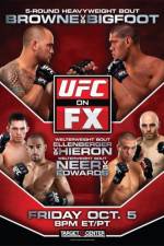 Watch UFC on FX 5 Browne Vs Bigfoot 123movieshub